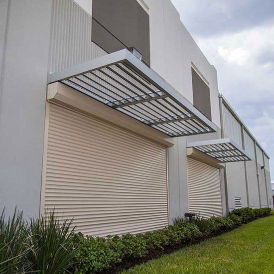 Rolling Hurricane Shutter System - 63mm Single Wall Slat (End-Retention)